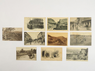 Vente aux enchères Album "Afrique du Nord" comprenant environ 258 cartes postales et un l