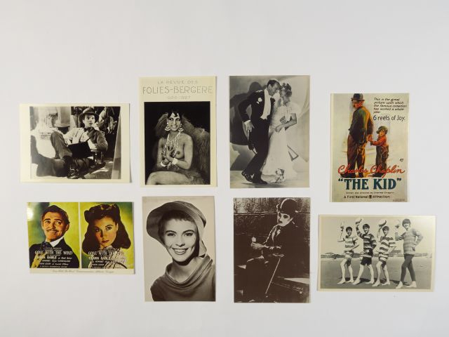 Album "Artistes" comprenant environ 74 cartes postales