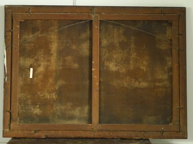 Ecole de l'EST de la FRANCE vers 1640. 'Nature morte aux fruits avec u