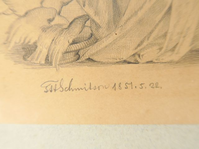 TEUTWARD SCHMITSON. Carnet de 27 dessins représentant des scènes de l'