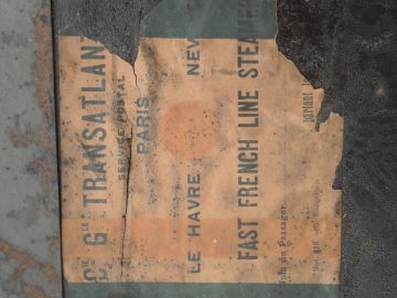 Malle cabine  Dim. 106 x 59 x 56 cm