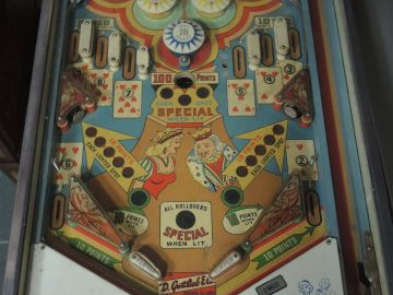 Flipper électrique GOTTLIEB modèle Sweat Heart