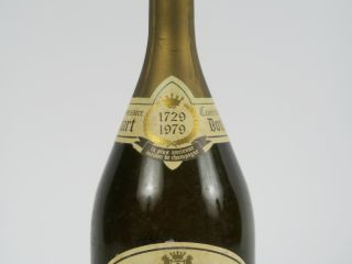1 BOUTEILLE CHAMPAGNE DOM RUINART BLANC DE BLANCS CUVEE DU 250e ANNIVE