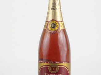 Vente aux enchères 1 BOUTEILLE CHAMPAGNE ALFRED ROTHSCHILD ROSE BRUT - 1976