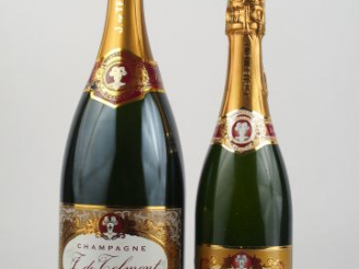 Vente aux enchères CHAMPAGNE J. DE TELMONT : 1 MAGNUM - 1 BOUTEILLE GRANDE RESERVE