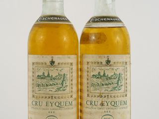 Vente aux enchères 2 BOUTEILLES CRU EYQUEM ESCHENAUER GRAVES - 1970 - 1 LB/1 MEP/ EA