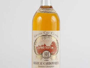 1 BOUTEILLE CHÂTEAU CARBONNIEUX CC GRAVES - 1988 - BG