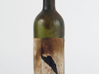 Vente aux enchères 1 BOUTEILLE CHÂTEAU LATOUR 1er GCC PAUILLAC - 1921 - GRANDE VIDANGE/CA