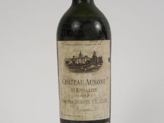 Vente aux enchères 1 BOUTEILLE CHÂTEAU AUSONE 1er GCC ST EMILION - 1937 - MEP/EF/CAPS LA