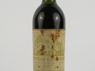 Vente aux enchères 1 BOUTEILLE CHÂTEAU HAUT BRION 1er GCC GRAVES - 1954 - LB/EF/ET