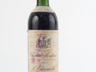 Vente aux enchères 1 BOUTEILLE CHÂTEAU MONTROSE GCC ST ESTEPHE - 1959 - HEP/ET/CAPS LEGER