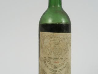 Vente aux enchères 1 BOUTEILLE CHÂTEAU PICHON LONGUEVILLE BARON GCC PAUILLAC - 1959 - BEP