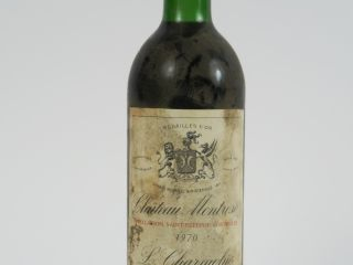 Vente aux enchères 1 BOUTEILLE CHÂTEAU MONTROSE GCC ST ESTEPHE - 1970 - BG+/ES