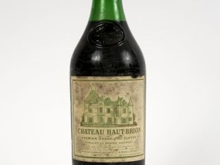 1 BOUTEILLE CHÂTEAU HAUT BRION 1er GCC GRAVES - 1972 - 4 CM/EF