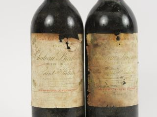 2 MAGNUMS CHÂTEAU BRANAIRE GCC ST JULIEN - 1975 - 1 BG/1 LB/EA