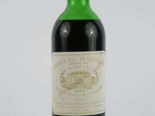 1 BOUTEILLE CHÂTEAU MARGAUX 1er GCC MARGAUX - 1976 - HEP-MEP