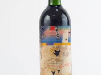 Vente aux enchères 1 BOUTEILLE CHÂTEAU MOUTON ROTHSCHILD 1er GCC PAUILLAC - 1984 - BG/EA