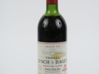 1 BOUTEILLE CHÂTEAU LYNCH BAGES GCC PAUILLAC - 1984 - HEP-MEP/ETLT