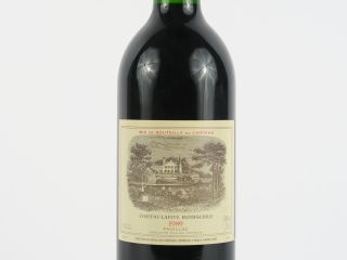 1 BOUTEILLE CHÂTEAU LAFITE ROTHSCHILD 1er GCC PAUILLAC - 1989