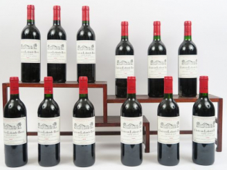 Vente aux enchères 12 BOUTEILLES CHÂTEAU LALANDE BORIE ST JULIEN - 1989 - 3 BG - CBO