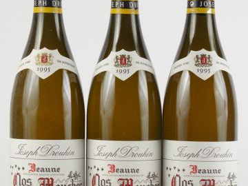 3 BOUTEILLES BEAUNE 'CLOS DES MOUCHES' J. DROUHIN BLANC - 1995