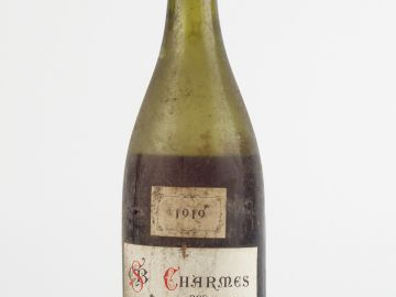 1 BOUTEILLE BOURGOGNE CHARMES DES CAVES SYNDICALES - 1919 - 10 CM/CAPS