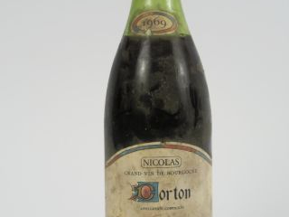 Vente aux enchères 1 BOUTEILLE CORTON NICOLAS - 1969 - 5 CM/ES
