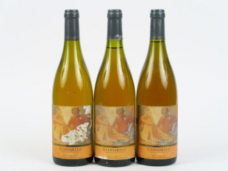 Vente aux enchères 3 BOUTEILLES CONDRIEU MATHILDE ET YVES GANGLOFF - 2003 - 1 EA/1 NM