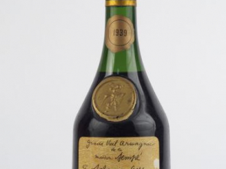 Vente aux enchères 1 BOUTEILLE GRAND VIEIL ARMAGNAC SEMPE 42° - 1939
