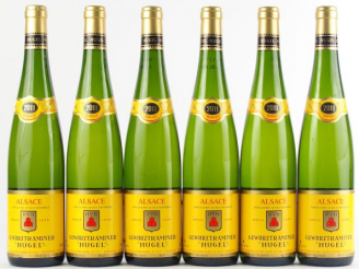 Vente aux enchères 6 BOUTEILLES GEWURZTRAMINER J. HUGEL - 2011