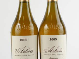 Vente aux enchères 2 BOUTEILLES ARBOIS J. PUFFENEY - 2005