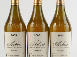 Vente aux enchères 3 BOUTEILLES ARBOIS J. PUFFENEY - 2005