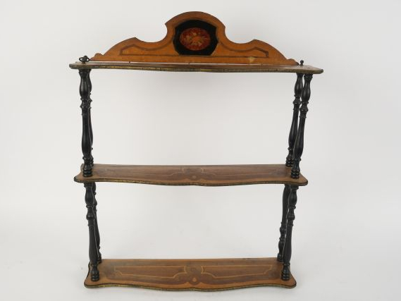 	Petite étagère Napoléon III en marqueterie