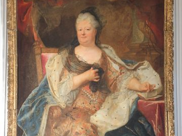 	Ecole française dans le goût du XVIIème « Portrait de la princesse Pa