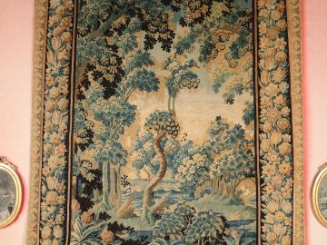 	Tapisserie XVIIème « Verdure » (accidents et restaurations)