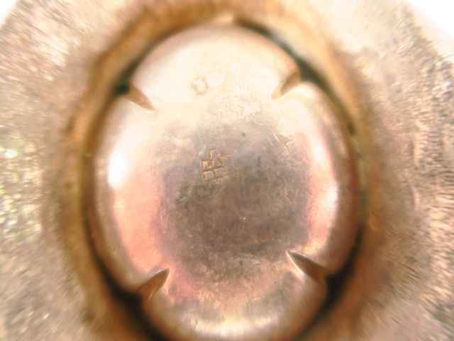 Paire de salerons de style Louis XV en argent, à décor de coquille, pe