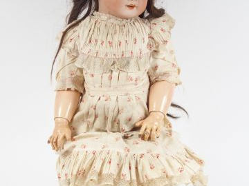 Grande poupée SFBJ 301 Paris tampon tête Jumeau, taille 12, yeux bascu