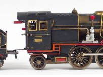 Vente aux enchères Locomotive à vapeur vive Marklin 231, tender non d'origine ou très res