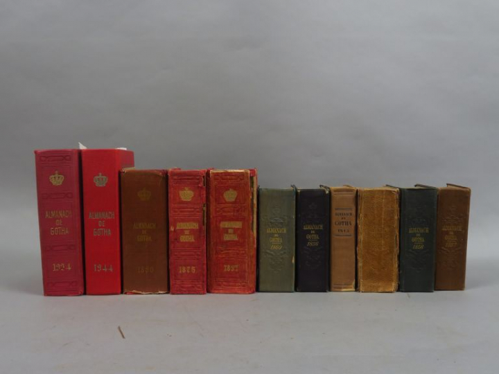 ALMANACH DE GOTHA. Annuaire généalogique, diplomatique et statistique.