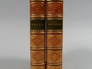 [EYMERY, J. A.]. Esprit de Lesbnitz, ou recueil de Pensées choisies su