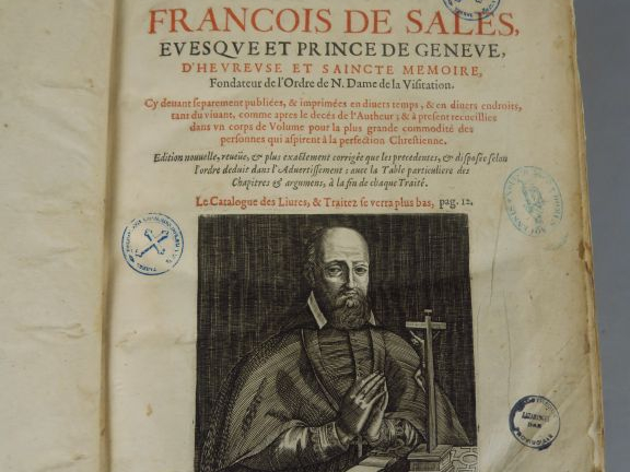 FRANÇOIS DE SALES (Saint). Œuvres. Cy devant séparément publiées et im