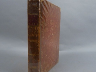 Vente aux enchères [GERVAISE, Dom Nicolas]. La vie de Saint-Martin évêque de Tours, avec 