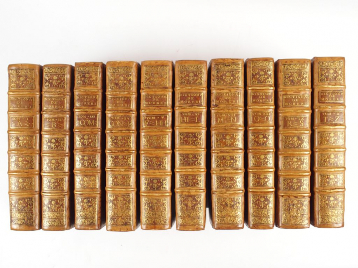 MORERI (Louis). Le Grand Dictionnaire Historique ou le Mélange curieux