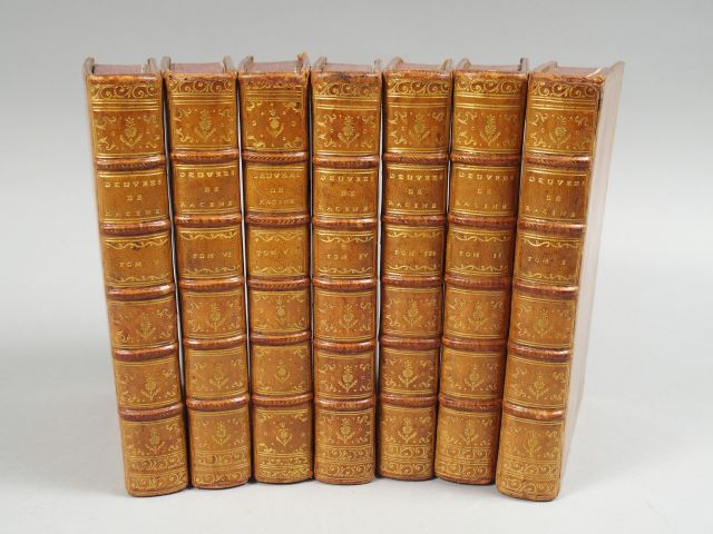 RACINE (Jean). Œuvres, avec des commentaires par M. Luneau de Boisjerm