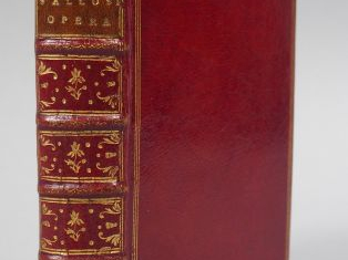 Vente aux enchères SALLUSTE. Quae exstant opera. Paris, David 1744. in-12. Maroquin rouge