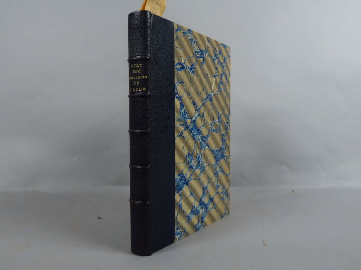 BAICHERE (Abbé Edmond). Etat des Eglises de l’Aude et de leur Mobilier