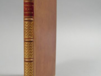 Vente aux enchères CATALOGUE OF THE ART TREASURES OF THE UNITED KINGDOM, collected at Man