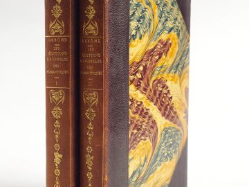 DERÔME (Léon). Les Editions originales des Romantiques. Paris, Rouveyr