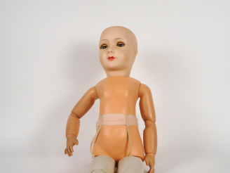 Vente aux enchères Poupée Princesse Elisabeth de 1938, modèle de 90 cm avec corps d'origi