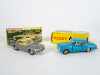 Vente aux enchères Lot de 2 miniatures Dinky Toys au 1/43e dont : - Ford Taunus ref. 538 